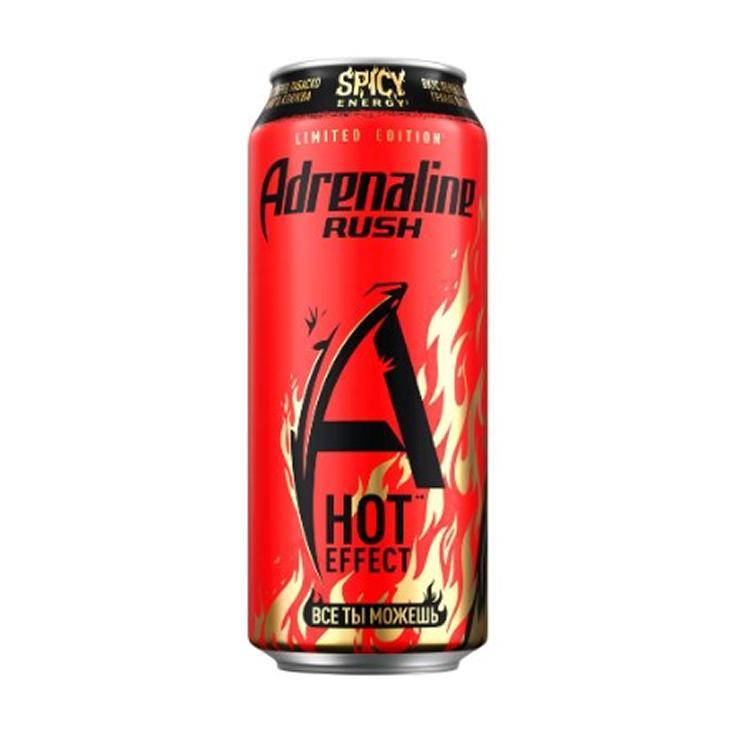 Напиток энергетический Adrenaline Rush Hot Spicy 449 мл., ж/б