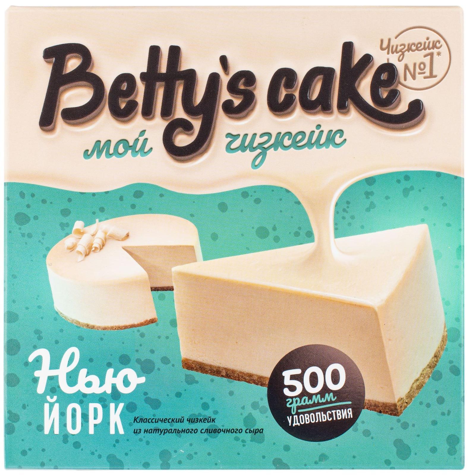 Чизкейк Betty's cake Нью-Йорк 500 гр., картон