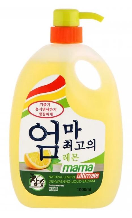 Бальзам для мытья посуды Mama Ultimate натуральный лимон 1 л., ПЭТ