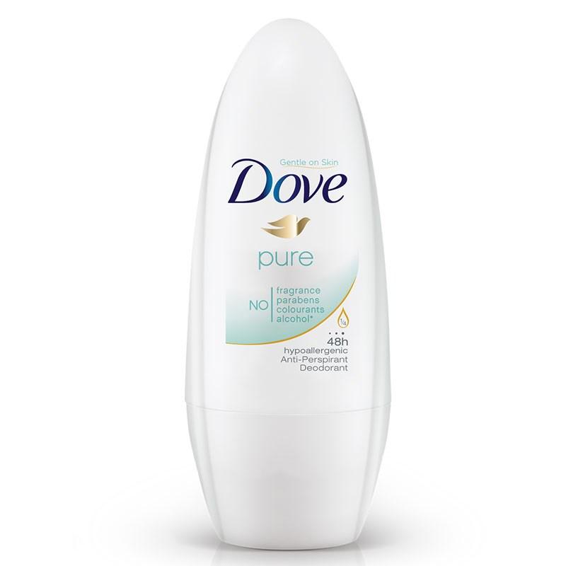 Антиперспирант Dove Pure Бережная забота Роликовый