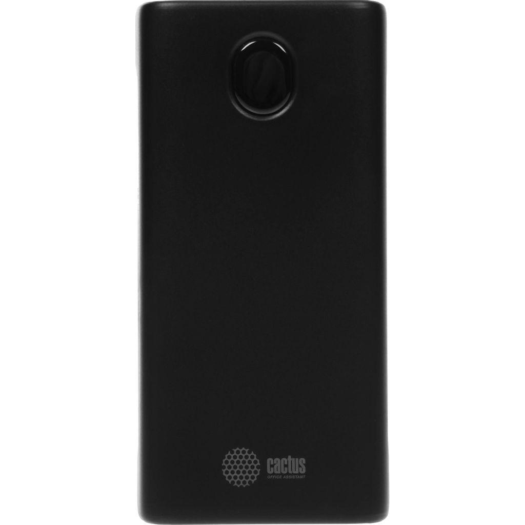 Внешний аккумулятор (Power Bank) Cactus CS-PBFSJA-30000, 30000мAч, черный