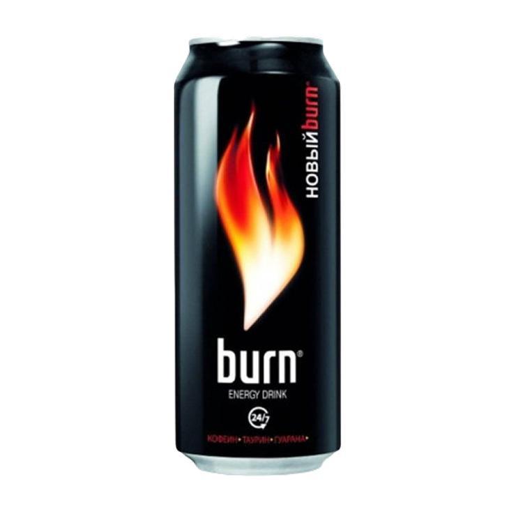 Напиток энергетический напиток Burn 500 мл., ж/б