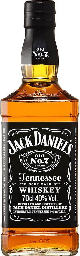 Виски Jack Daniel's Теннесси 40% зерновой США 500 мл., стекло