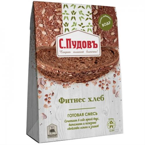 Смесь С.Пудовъ Фитнес хлеб 500 гр., картон