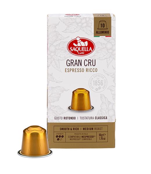 Капсулы Saquella Гран Крю 10 штук 50 гр., картон