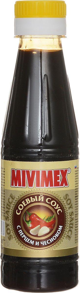 Соус соевый Mivimex с перцем и чесноком 200 мл., ПЭТ