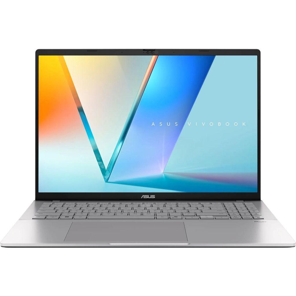 Ноутбук ASUS VivoBook S16 M3607KA-SH117, 16, OLED, AMD Ryzen AI 5 330 2ГГц, 4-ядерный, 32ГБ DDR5, 512ГБ SSD, AMD Radeon 820M, без операционной системы, серебристый [90nb16t2-m00890]