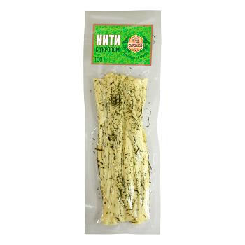 Продукт белково-жировой Сырзавод Нити с укропом 100 гр., в/у