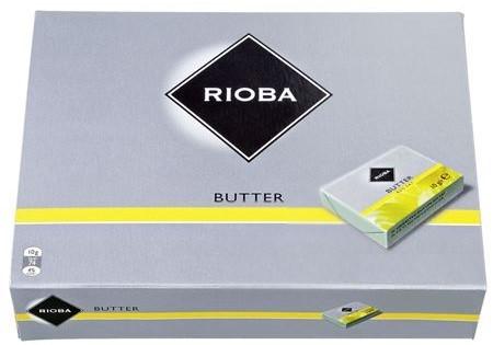 Масло сливочное RIOBA традиционное 82,5% 10 гр., 25 шт., дип-пот