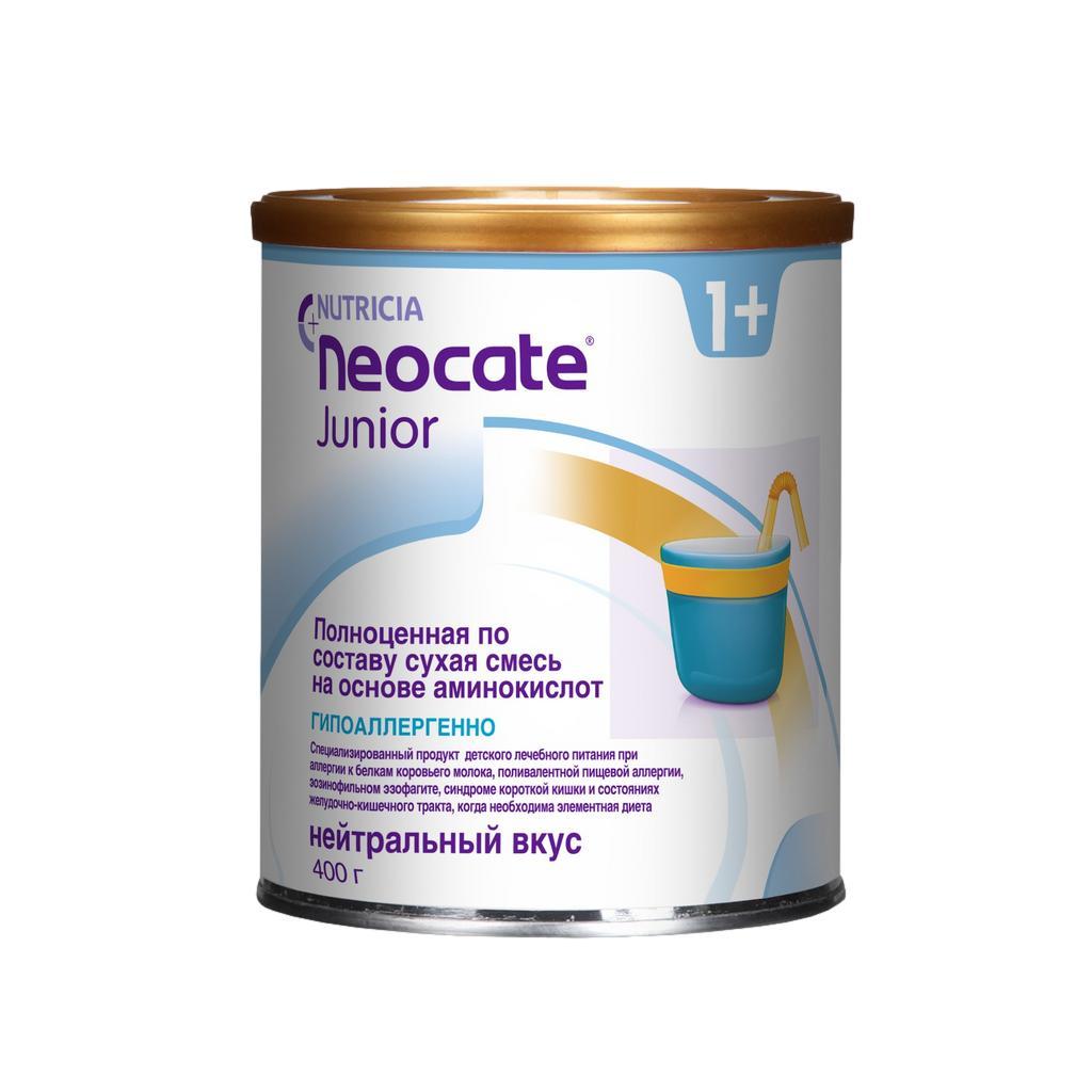 Смесь Neocate Junior гипоаллергенная с 12 мес. 400 гр., ж/б