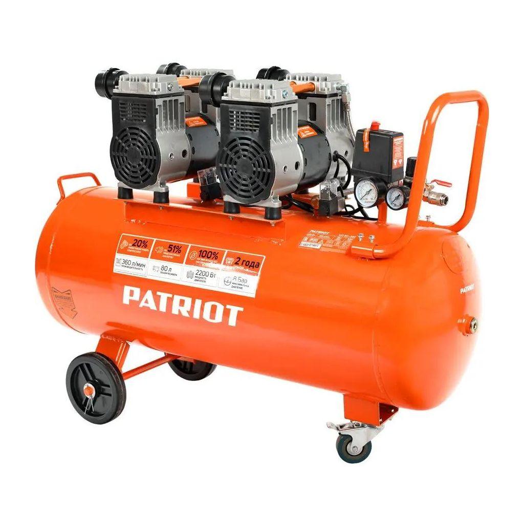Компрессор поршневой PATRIOT WO 80-360 безмасляный [525301930]