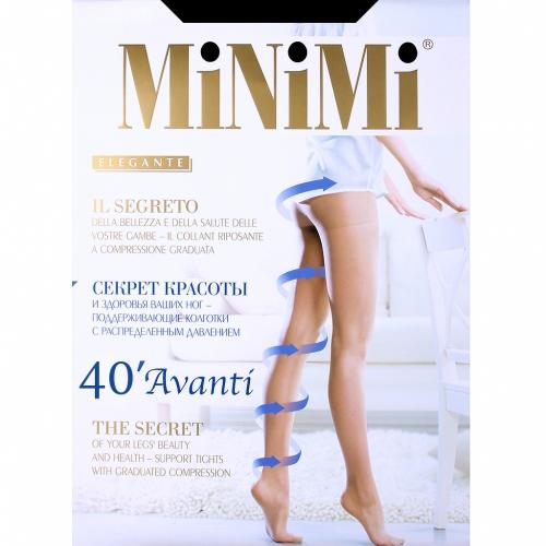 Колготки 40 Nero 6XХL MiNiMi Avanti, пластиковый пакет