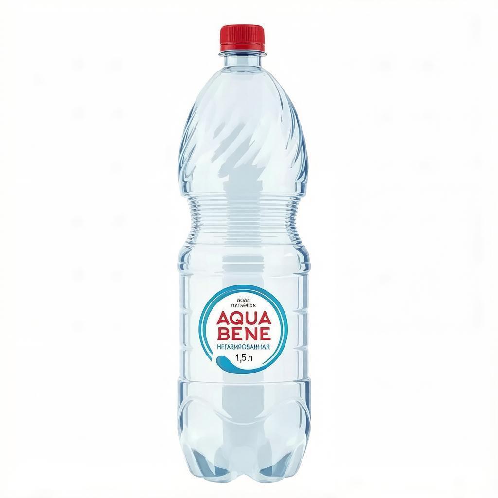 Вода негазироанная Aqua Bene питьевая 1,5 л., ПЭТ
