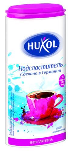 Заменитель сахара Milford Huxol в таблетках 1200 штук 72 гр., ПЭТ