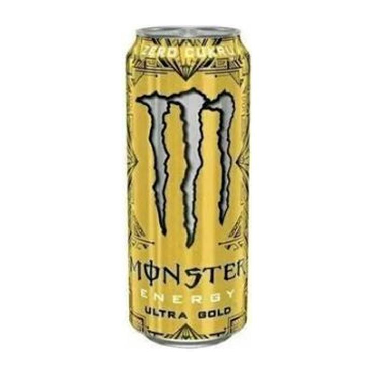 Напиток энергетический Monster Ultra Gold без сахара 500 мл., ж/б
