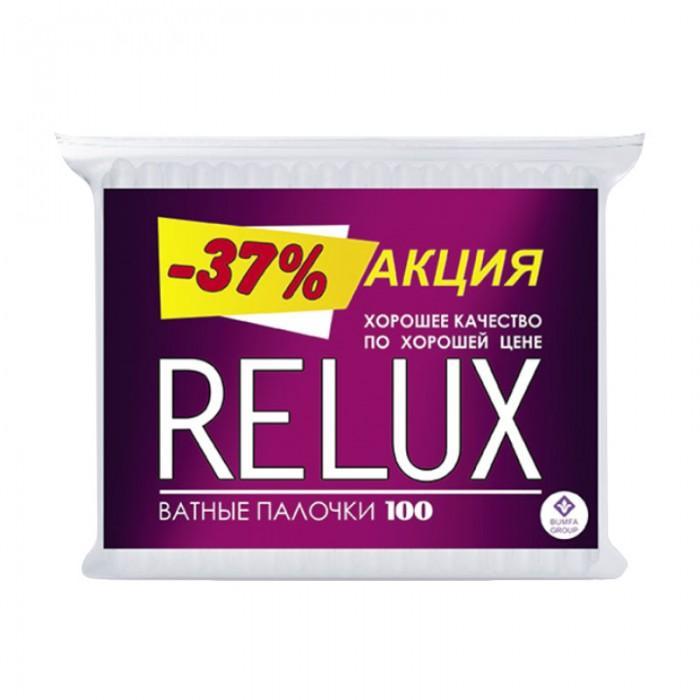 Палочки ватные Relux 100 шт., пакет