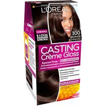 Краска для волос L'Oreal Casting Creme Gloss тон 300 двойной эспрессо без аммиака 160 мл., картон