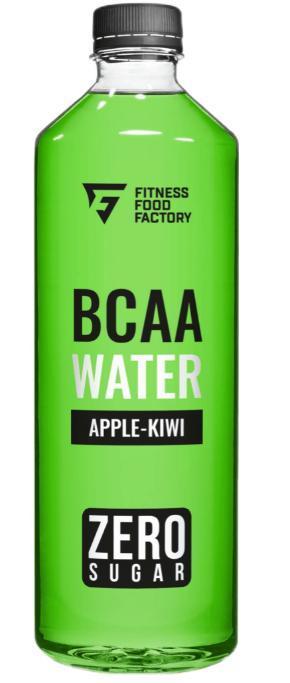Напиток Fitness Food Factory BCAA Water 6000 Яблоко Киви 500 мл., ПЭТ