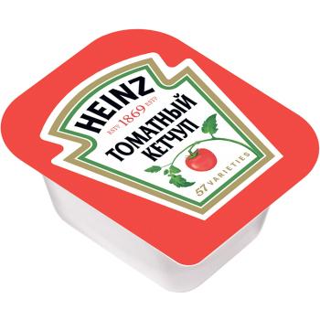 Кетчуп Heinz томатный 25 мл., ПЭТ