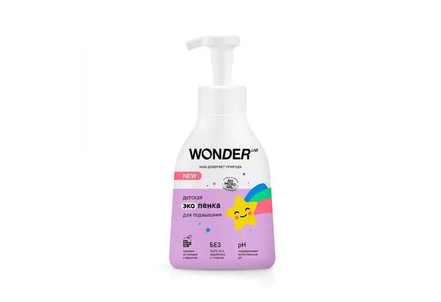 Экопенка для подмывания WONDER LAB детская 450 мл., бутылка с дозатором