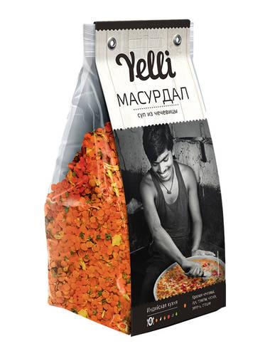 Суп Yelli, Масурдал из чечевицы, 250 гр., дой-пак