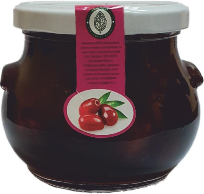 Варенье Artsakh Bio из кизила, 440 гр, стекло