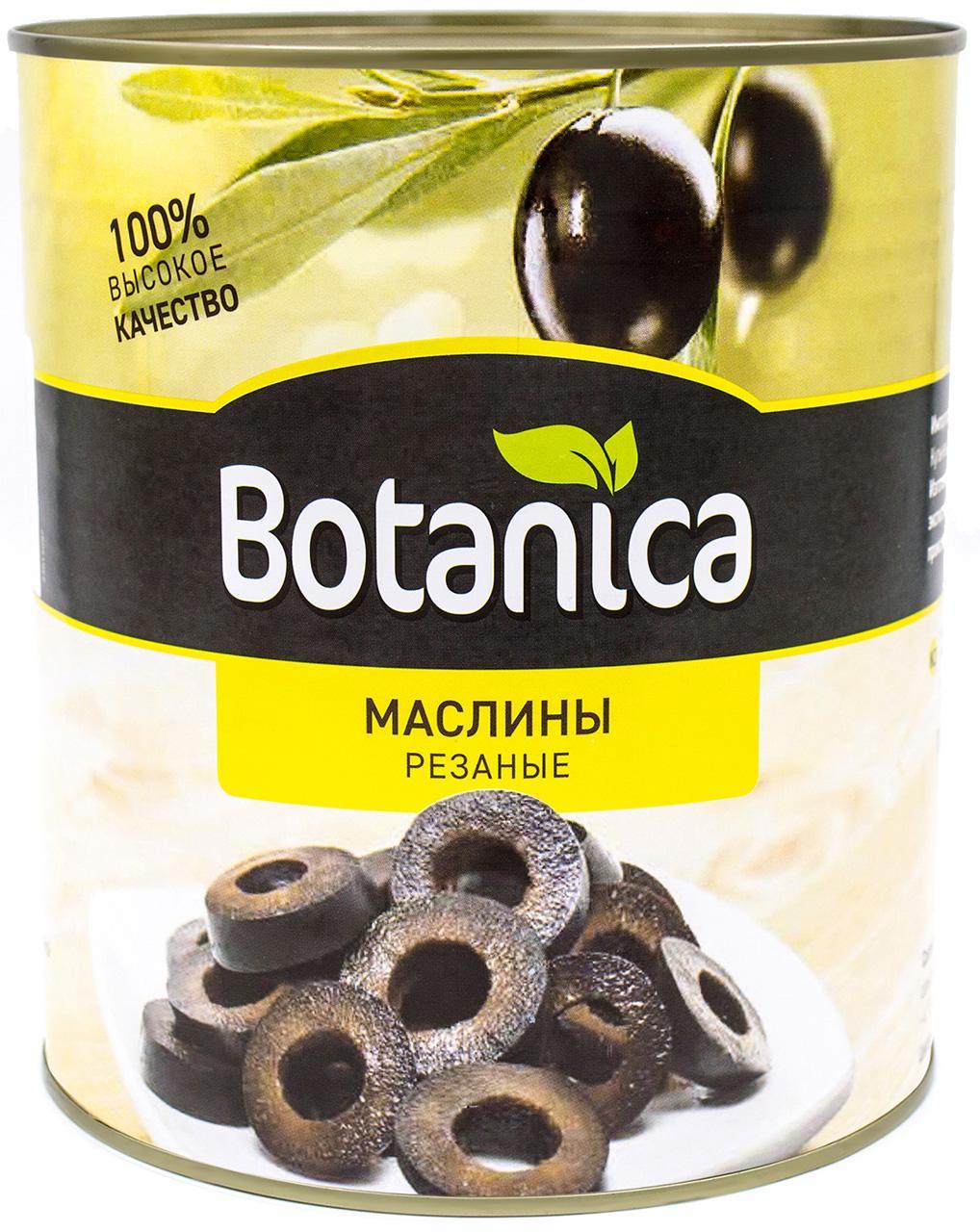 Маслины Botanica резаные 3,1 л., ж/б
