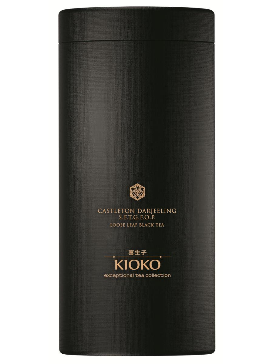 Чай чёрный листовой, Kioko Castleton Darjeeling S.F.T.G.F.O.P., 100 гр., картонная шкатулка