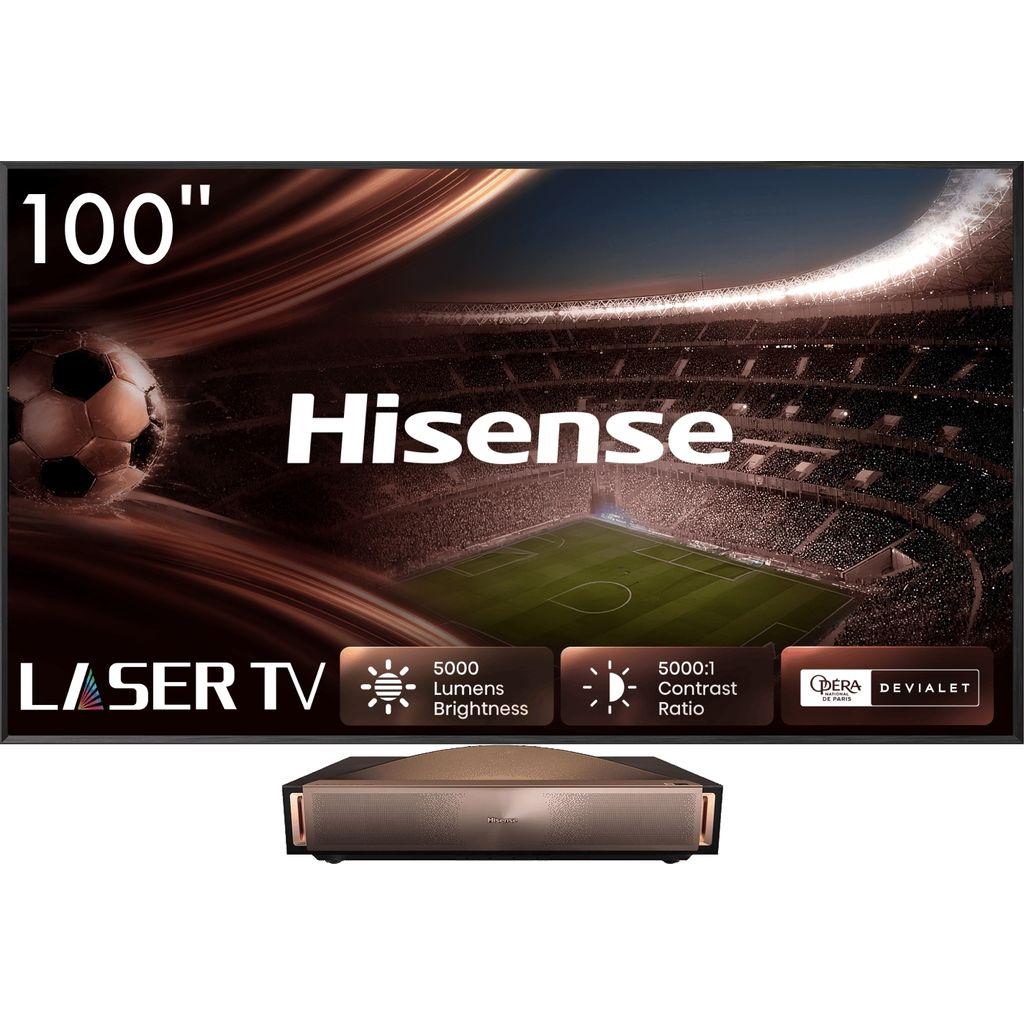 100" Hisense 100L9QD 4K Ultra HD, СМАРТ ТВ, угольно-серый