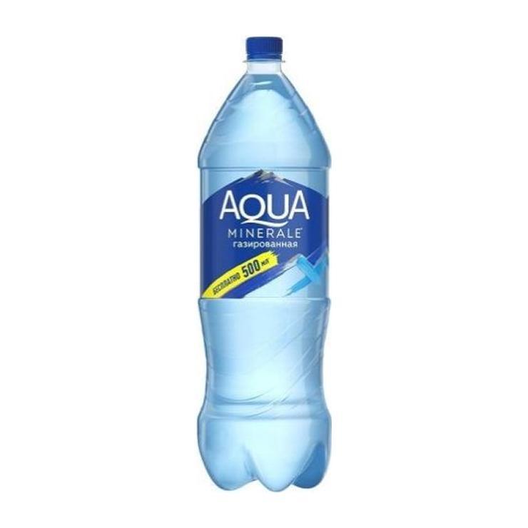 Вода газированная Aqua Minerale питьевая 2 л., ПЭТ