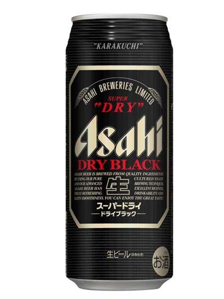 Пиво Asahi Super Dry Black темное фильтрованное непастеризованное 5,5% 500 мл., ж/б