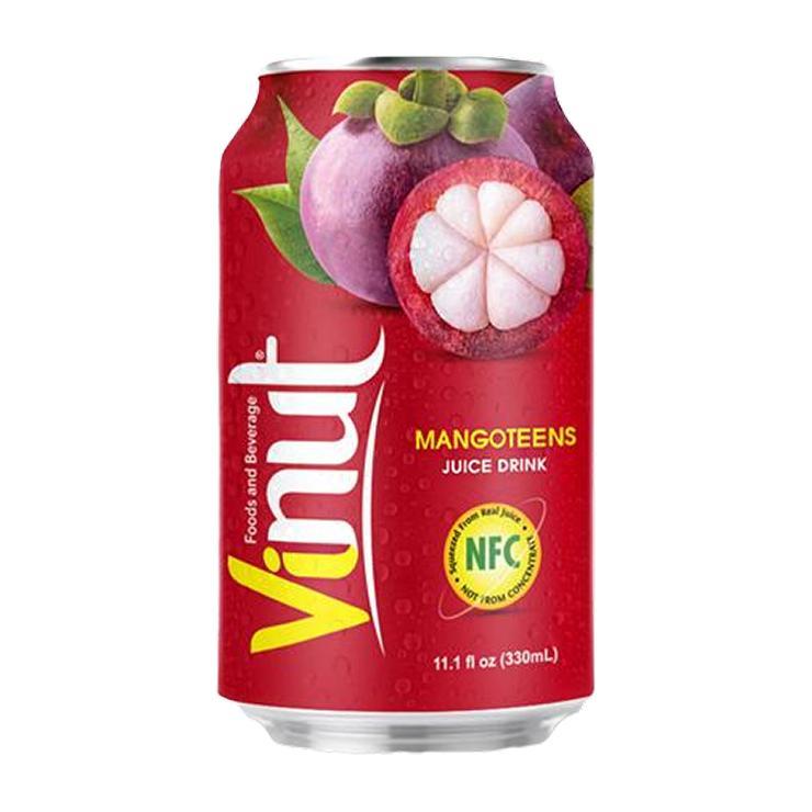 Напиток сокосодержащий Vinut juice drink мангустин Вьетнам 330 мл., ж/б