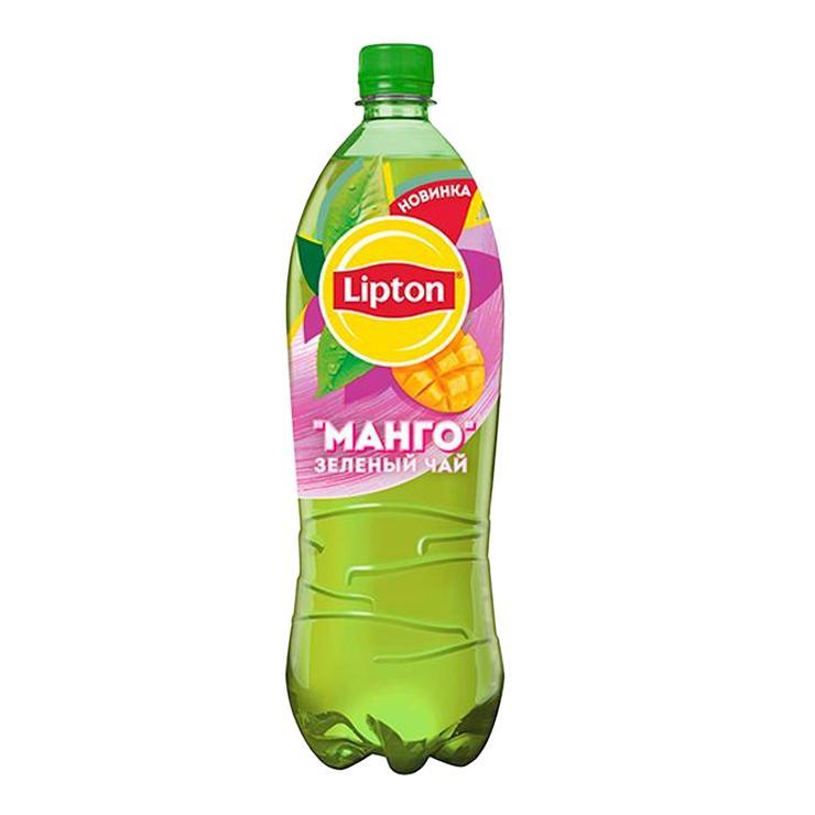 Чай холодный Lipton зеленый манго Россия 500 мл., ПЭТ