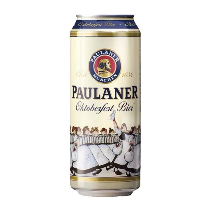 Пиво Paulaner Oktoberfest Bier светлое фильтрованное пастеризованное 6% 500 мл, ж/б