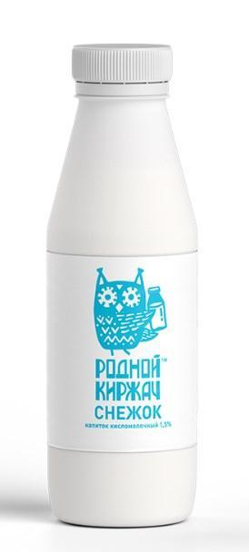 Снежок Киржачский МЗ 1,5% 500 гр., ПЭТ