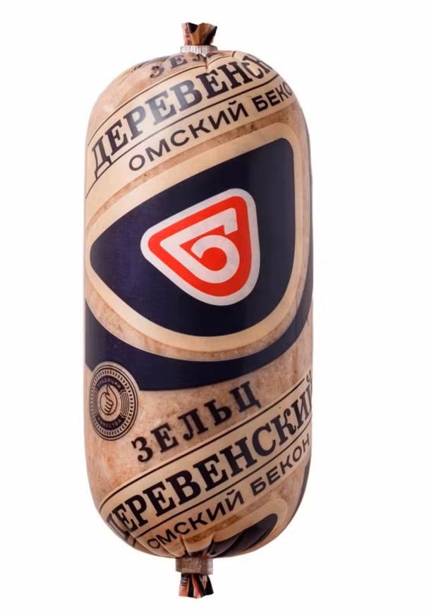 Зельц Омский бекон деревенский 400 гр., полиамид