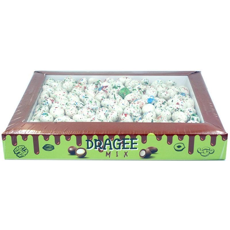 Драже DRAGEE Перепелиные с миндалем 1 кг., картон