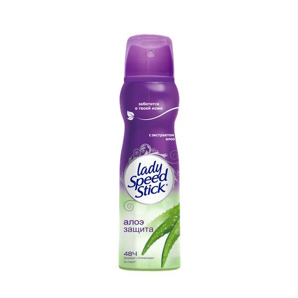 Антиперспирант Lady Speed Stick Алоэ спрей 150 мл., баллон