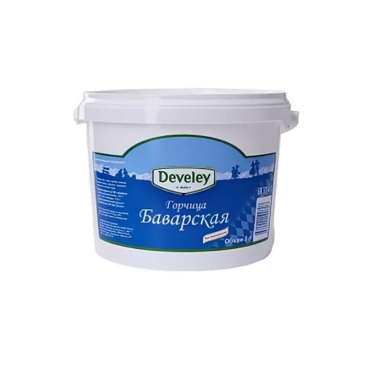 Горчица Develey баварская 2 л., пластиковая упаковка