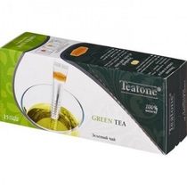 Чай зеленый Teatone 15 стиков 27 гр., картон