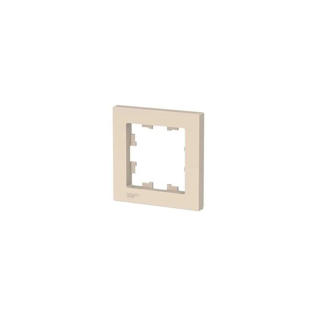 Рамка Schneider Electric ATN000201 (ATN000201) накладная 1шт ABS пластик бежевый