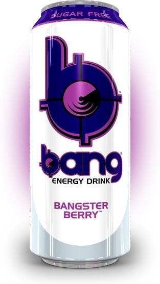 Напиток энергетический газированный Bang Ягоды 500 мл., ж/б