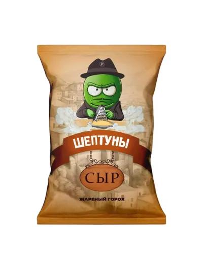 Горох жареный Шептуны со вкусом сыра 60 гр., флоу-пак