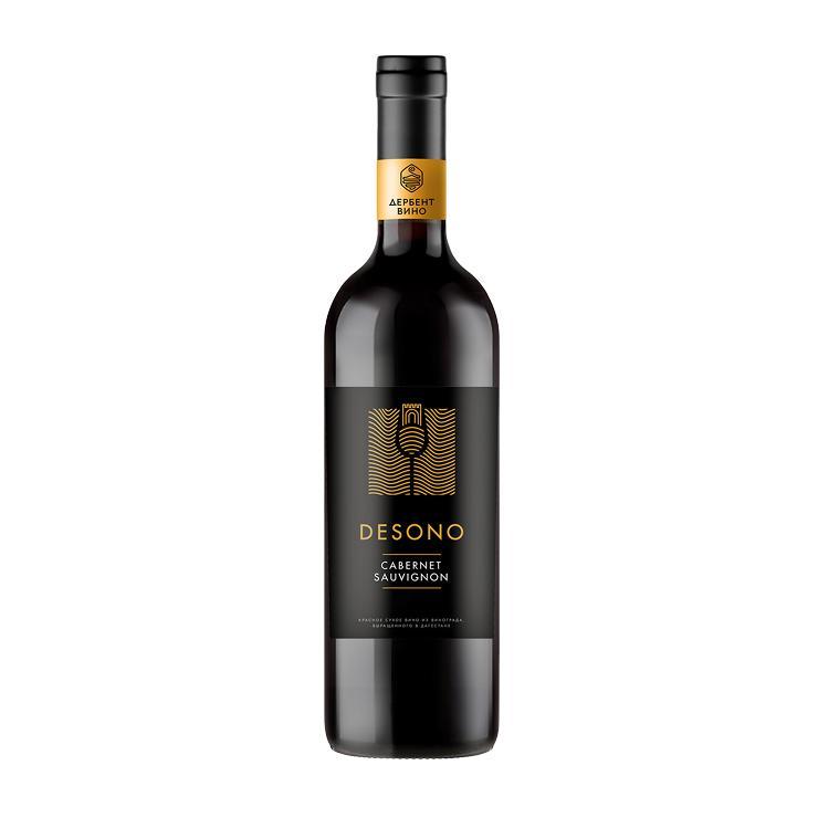 Вино Desono Cabernet Sauvignon красное сухое 12,5% Россия 750 мл., стекло