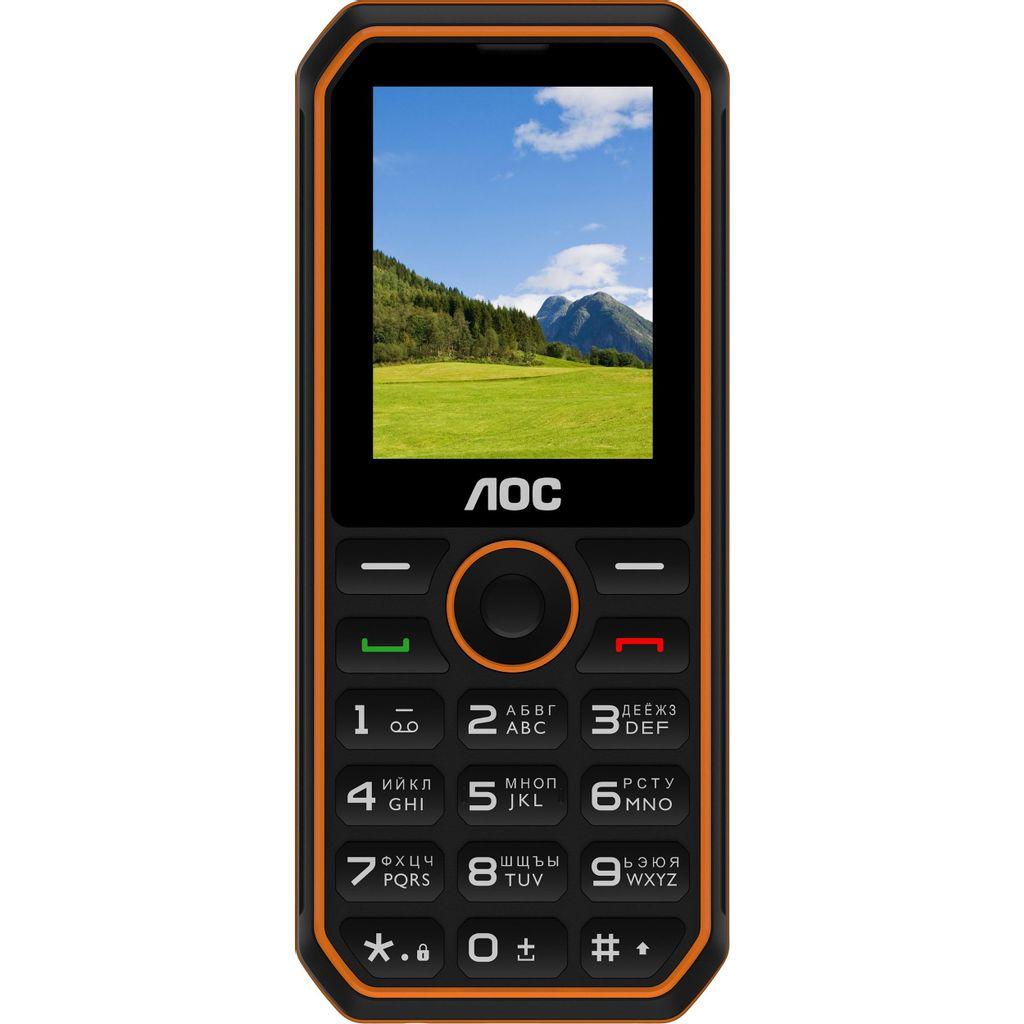 Мобильный телефон AOC A 248 черный 2.4"