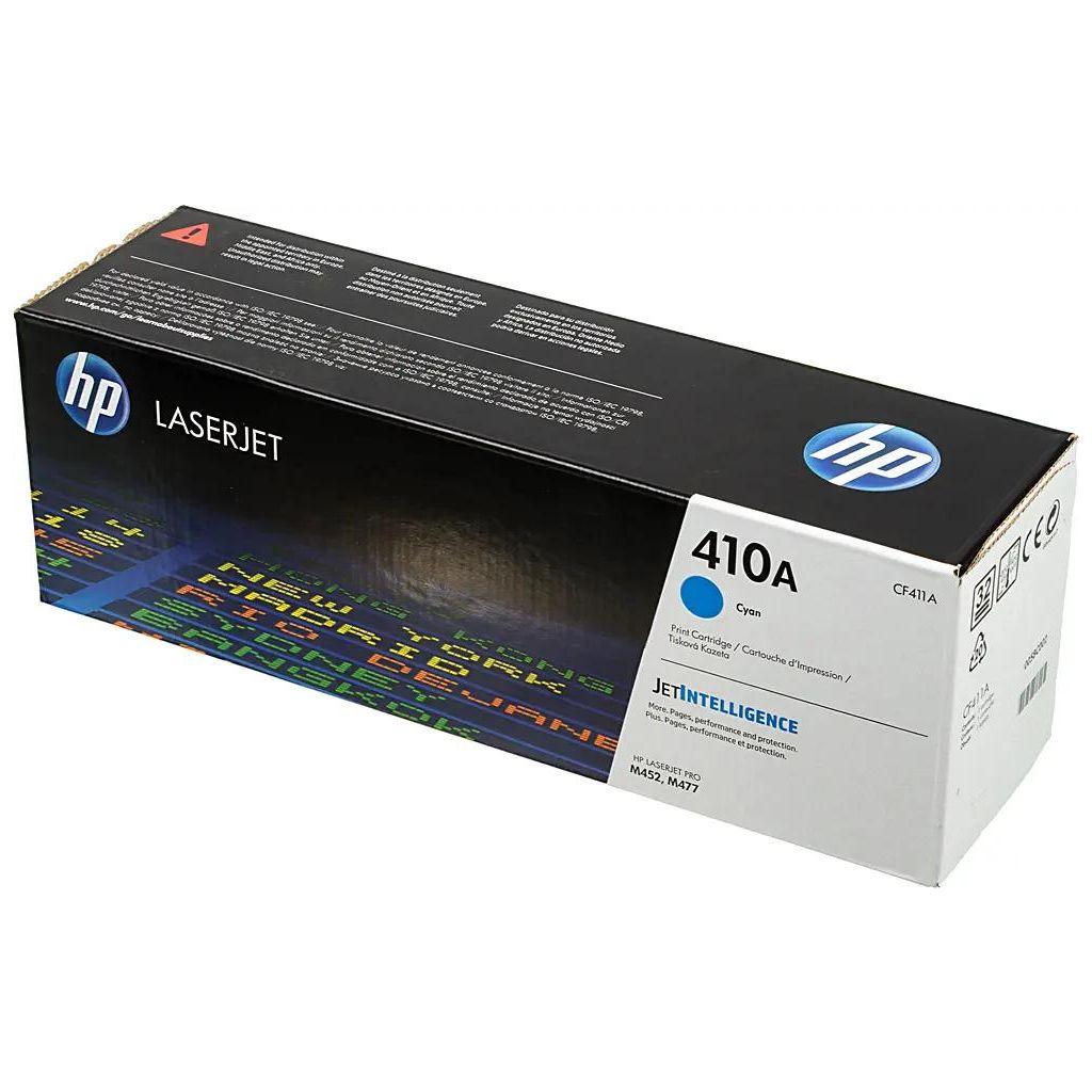 Картридж HP 410A, голубой / CF411A