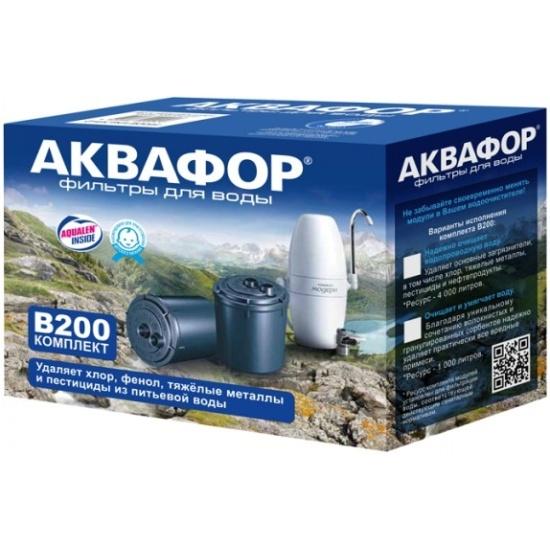 Фильтр запаска Аквафор В200 для жесткой воды, картон