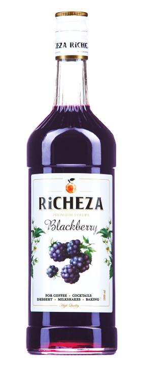 Сироп RiCHEZA Ежевика, 1 л., стекло