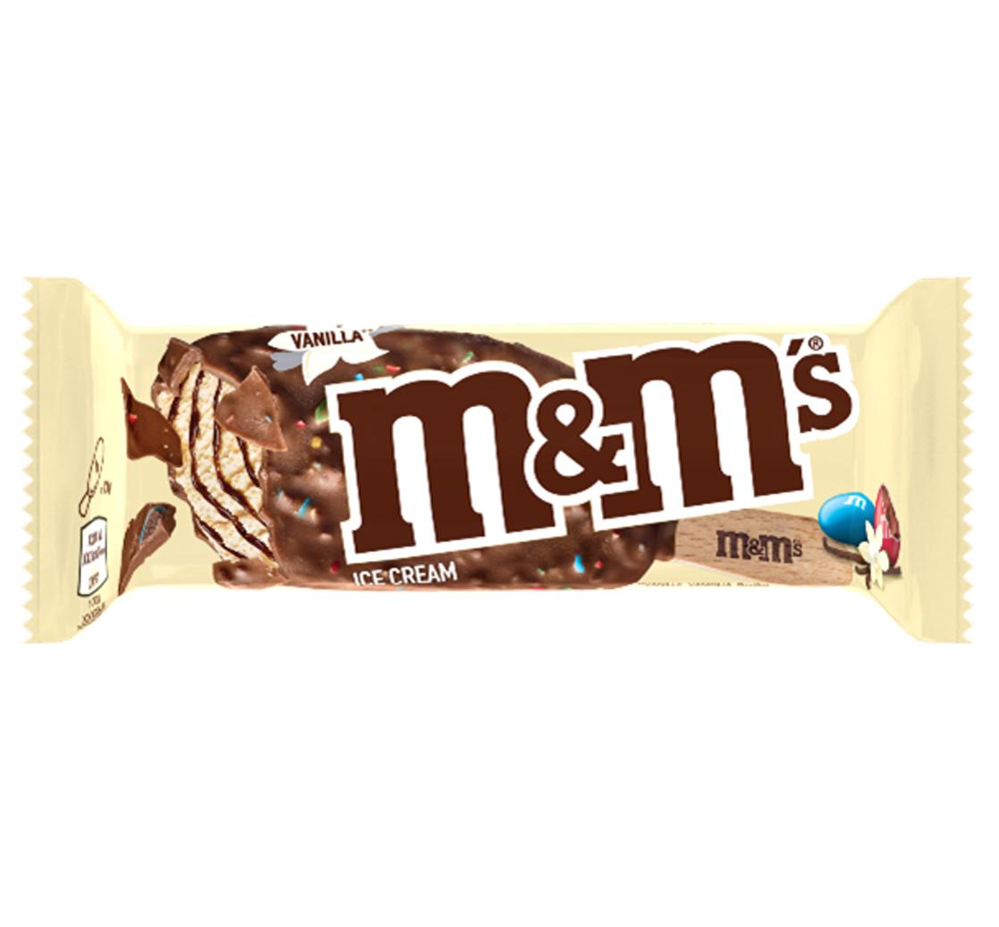 Мороженое эскимо M&M's ванильное 61 гр., флоу-пак