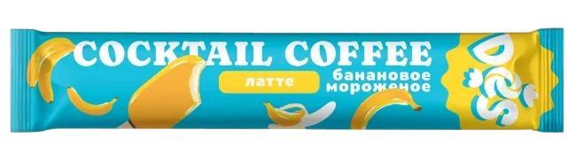 Напиток кофейный растворимый Des Латте Банановое мороженое 30 гр., стик